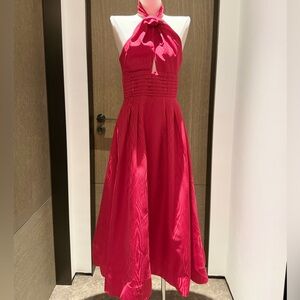 Rebecca Vallance Red dress